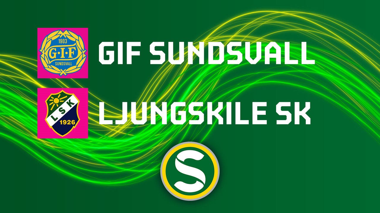 Sundsvall vs Ljungskile poster