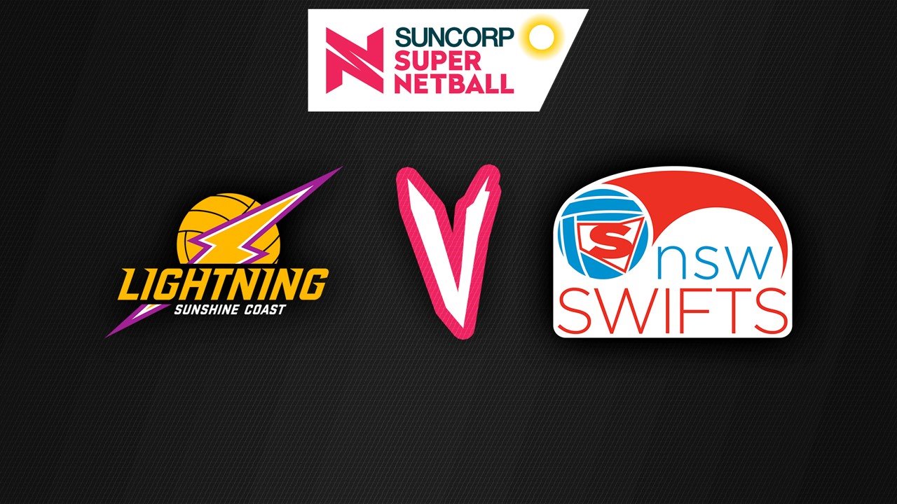 Sunshine Coast Lightning vs New South Wales Swifts poster