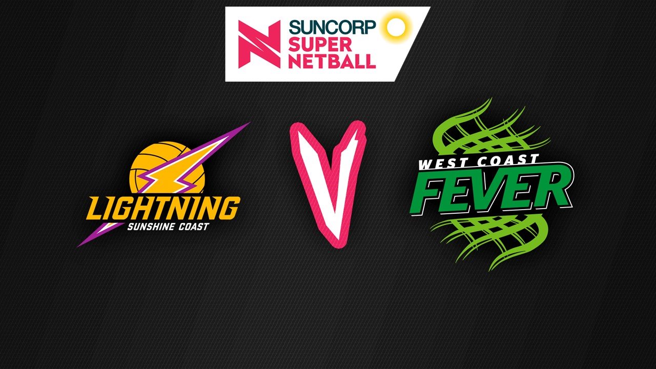 Sunshine Coast Lightning vs West Coast Fever poster