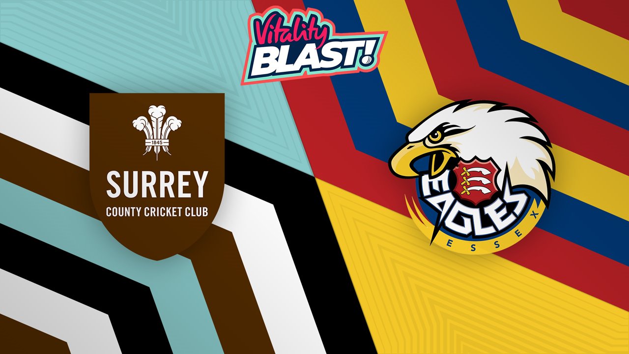 Surrey t20 vs Essex Eagles poster