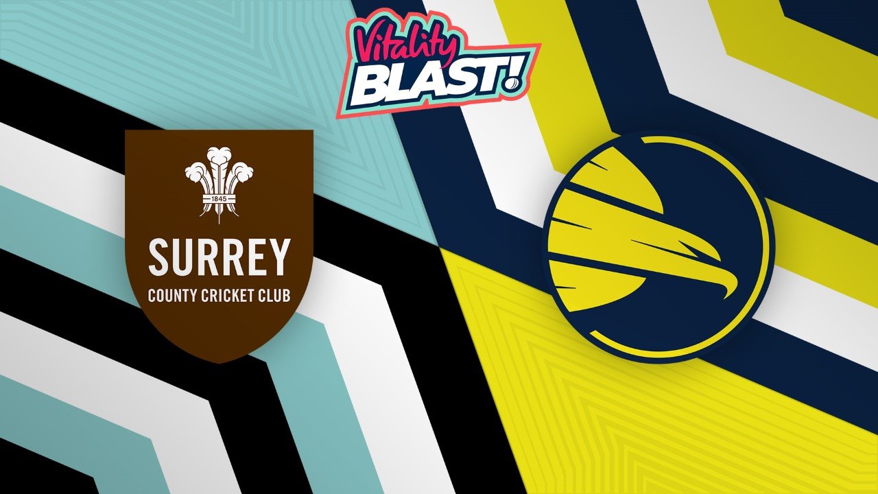 Surrey t20 vs Hampshire t20 poster