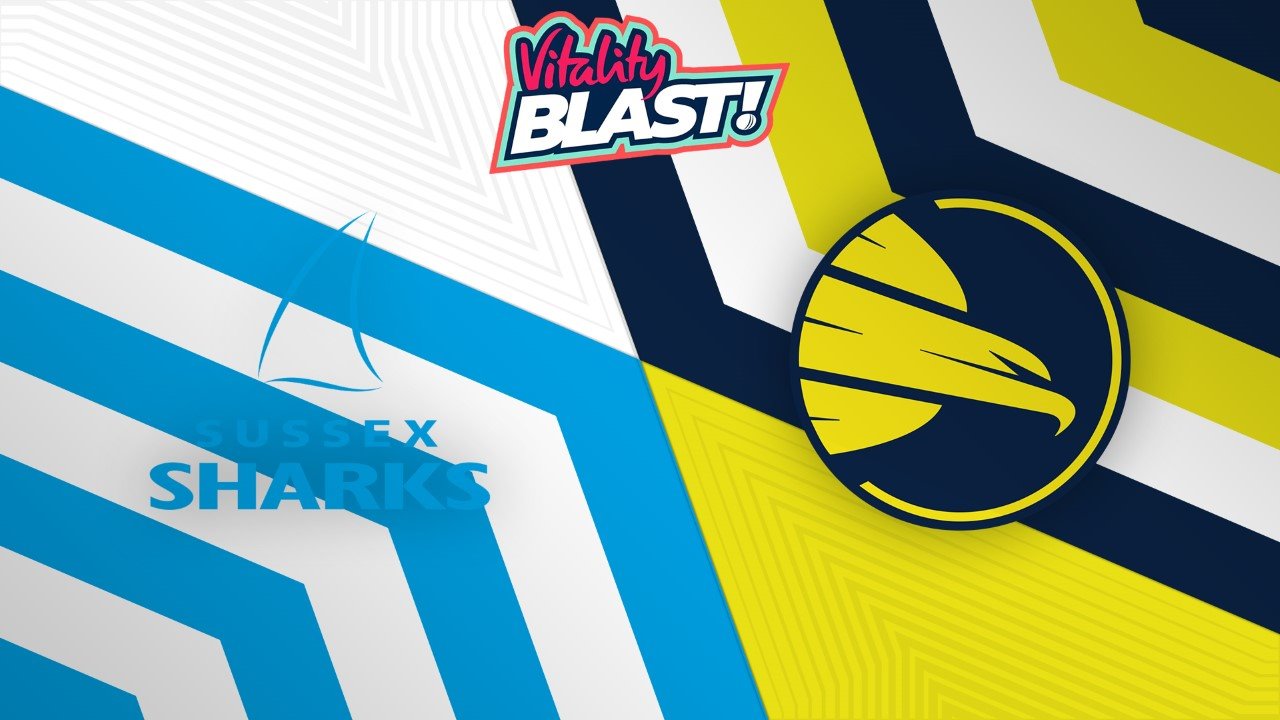Sussex Sharks vs Hampshire t20 poster