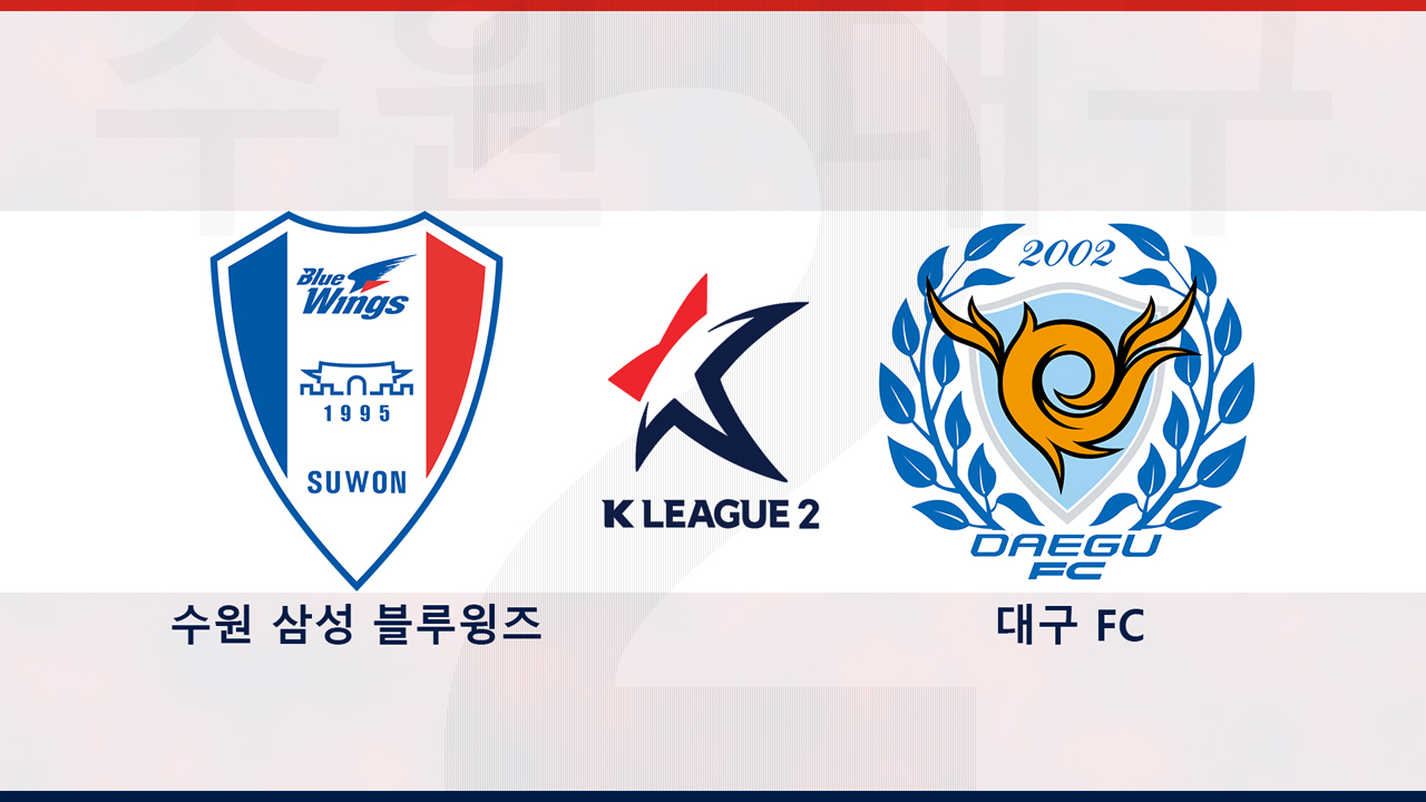 Suwon Samsung Bluewings vs Daegu FC poster