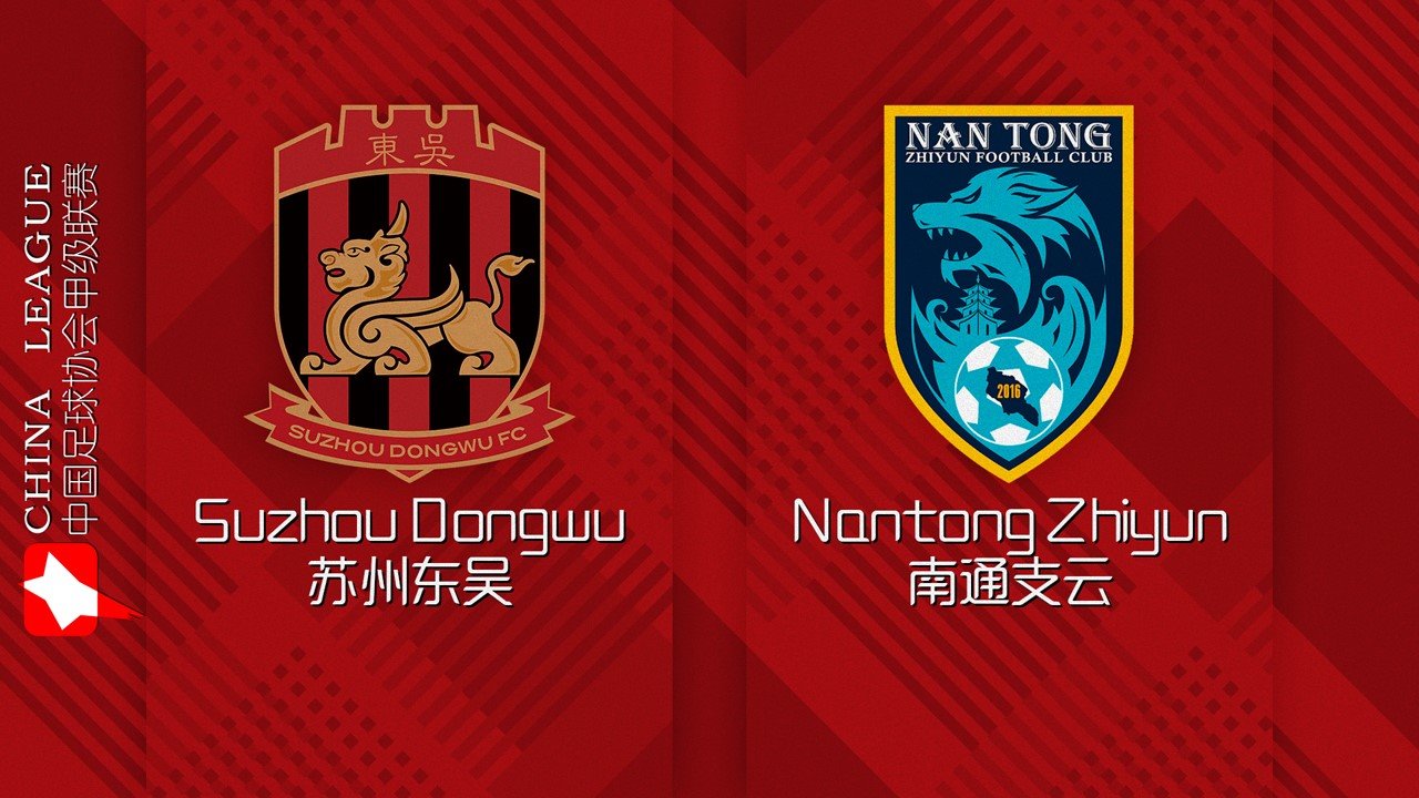 Suzhou Dongwu vs Nantong Zhiyun poster
