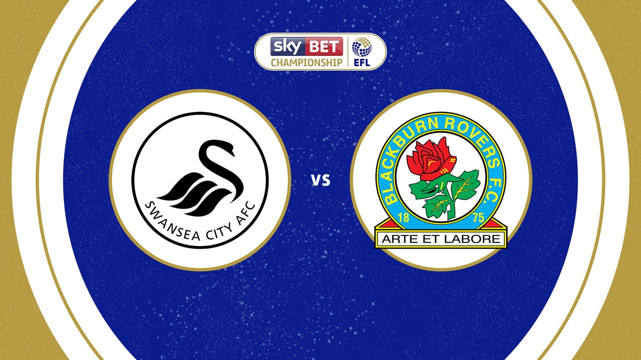 Swansea City vs Blackburn Rovers poster