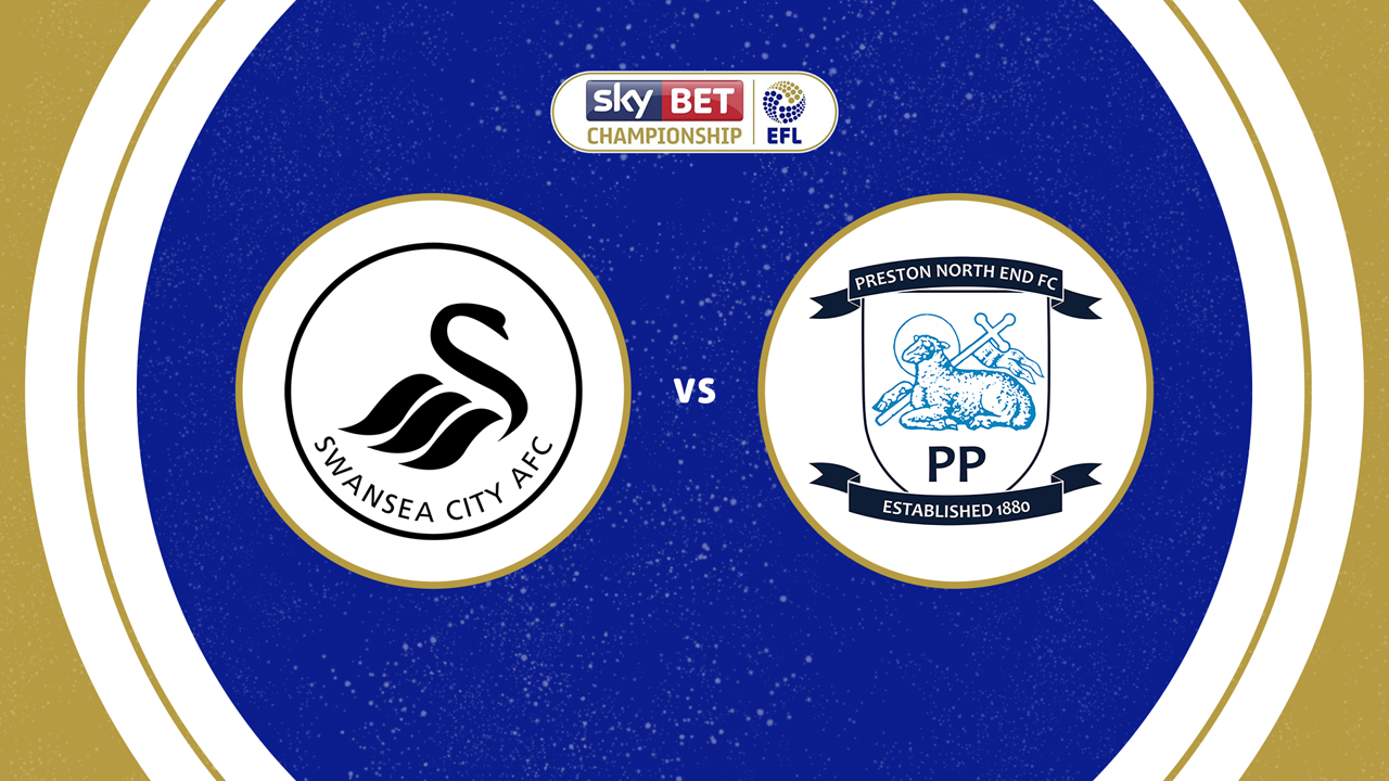 Swansea City vs Preston North End poster
