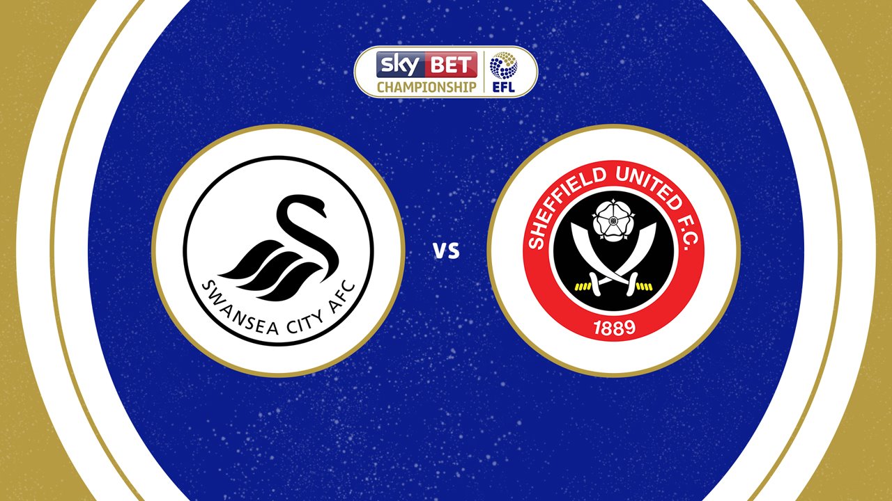 Swansea City vs Sheffield United poster