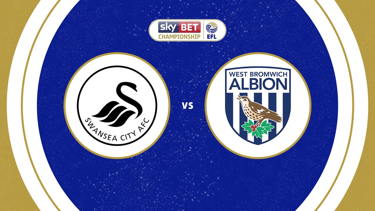 Swansea City vs West Bromwich Albion poster