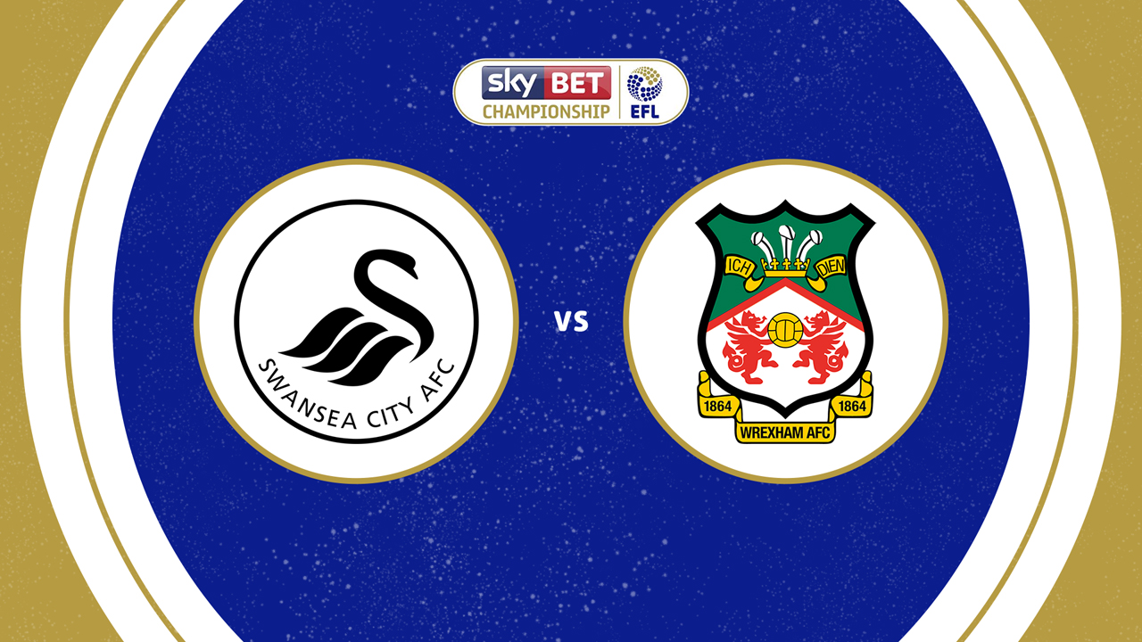 Swansea City vs Wrexham poster