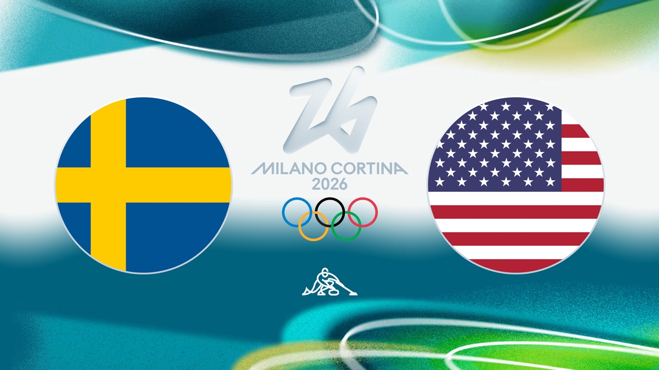 Sweden Curling Mixed Doubles vs USA Curling Mixed Doubles poster