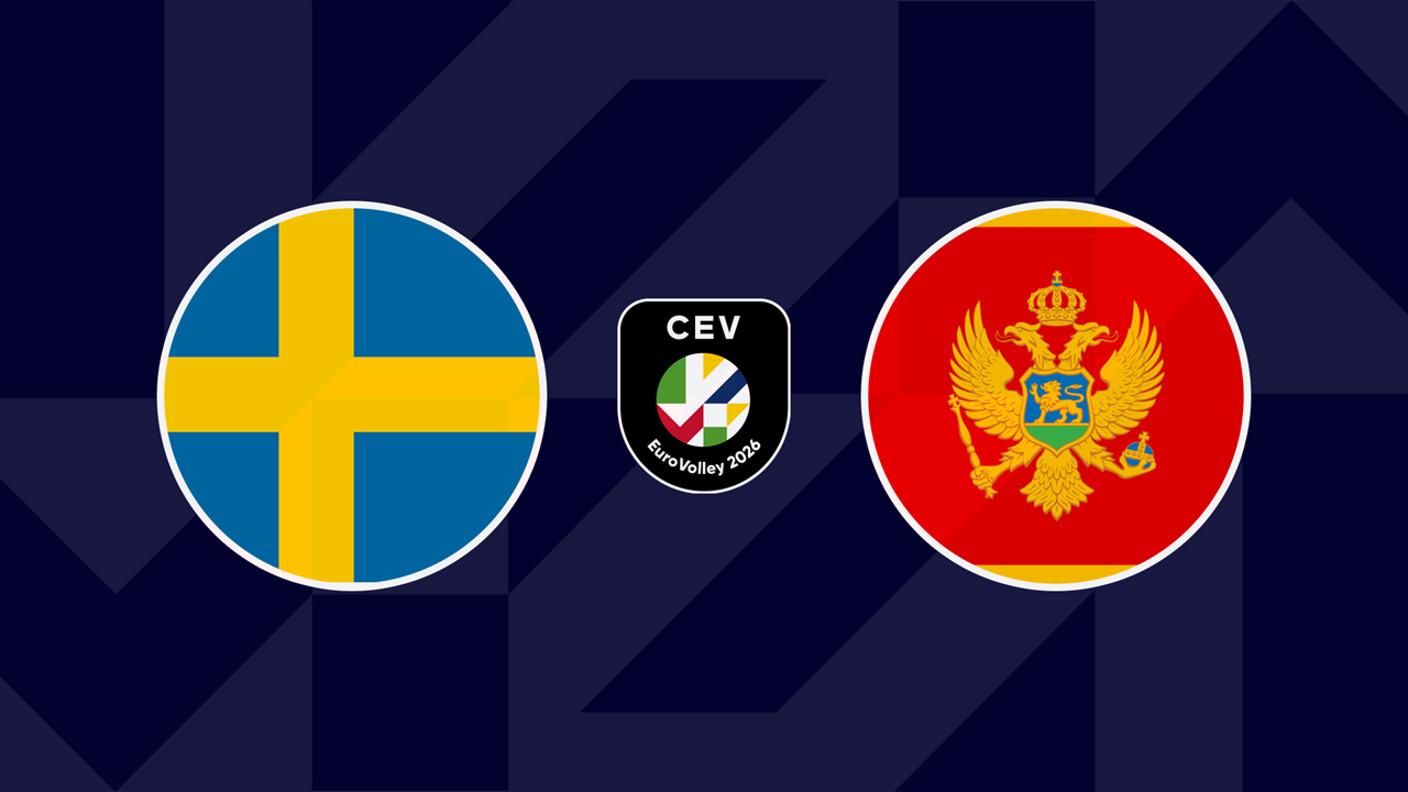 Sweden Volleyball Women vs Montenegro Volleyball Women poster