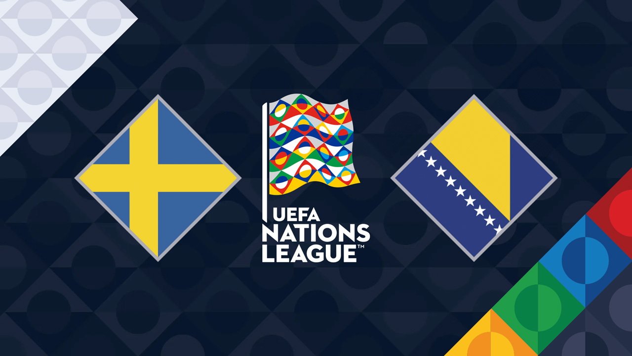 Sweden vs Bosnia-Herzegovina poster