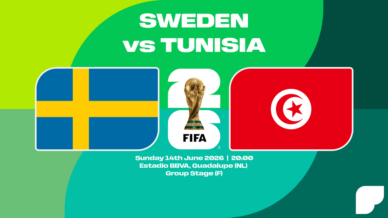 Sweden vs Tunisia poster