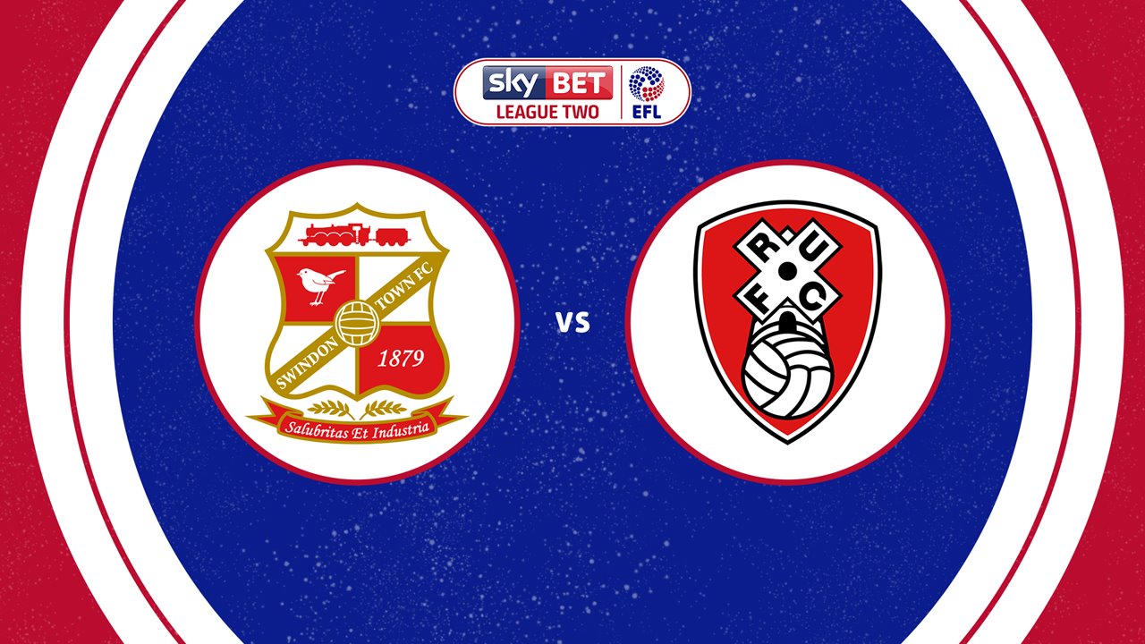 Swindon Town vs Rotherham United poster