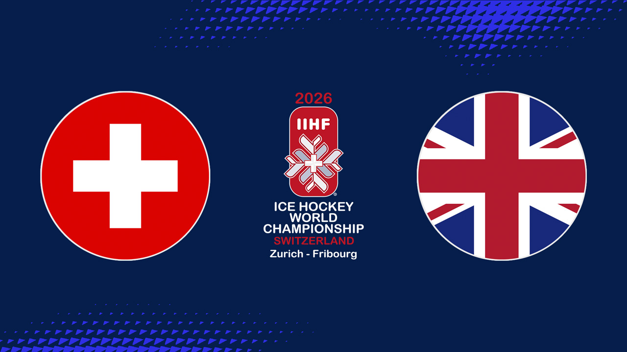 Switzerland Ice Hockey vs Great Britain Ice Hockey poster