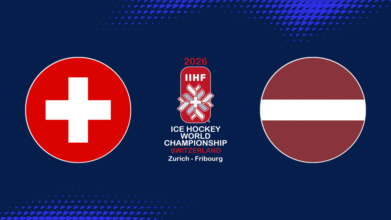 Switzerland Ice Hockey vs Latvia Ice Hockey poster