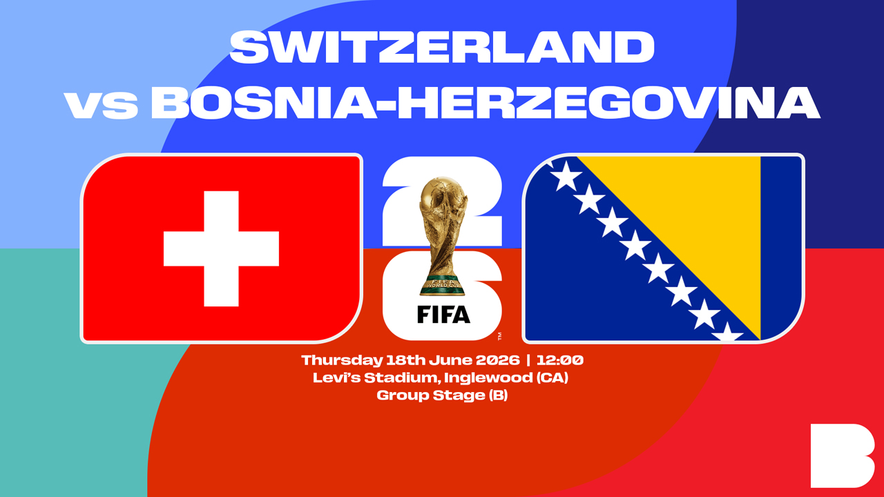 Switzerland vs Bosnia-Herzegovina poster