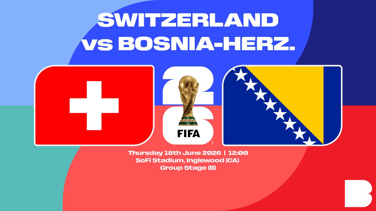 Switzerland vs Bosnia-Herzegovina poster