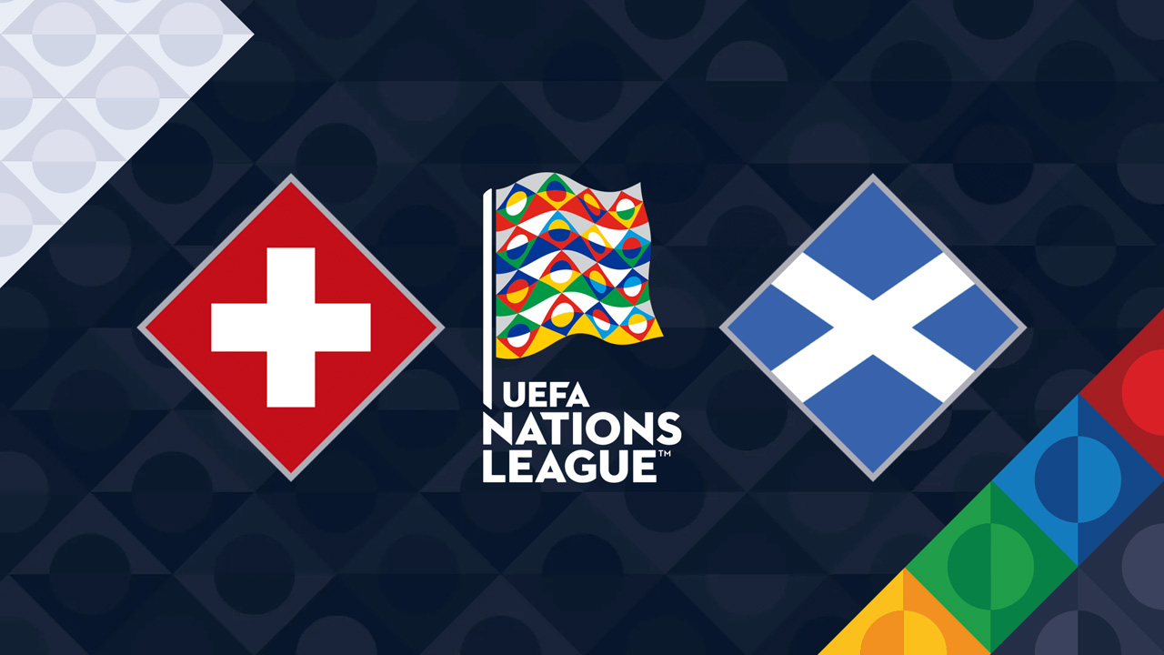 Switzerland vs Scotland poster