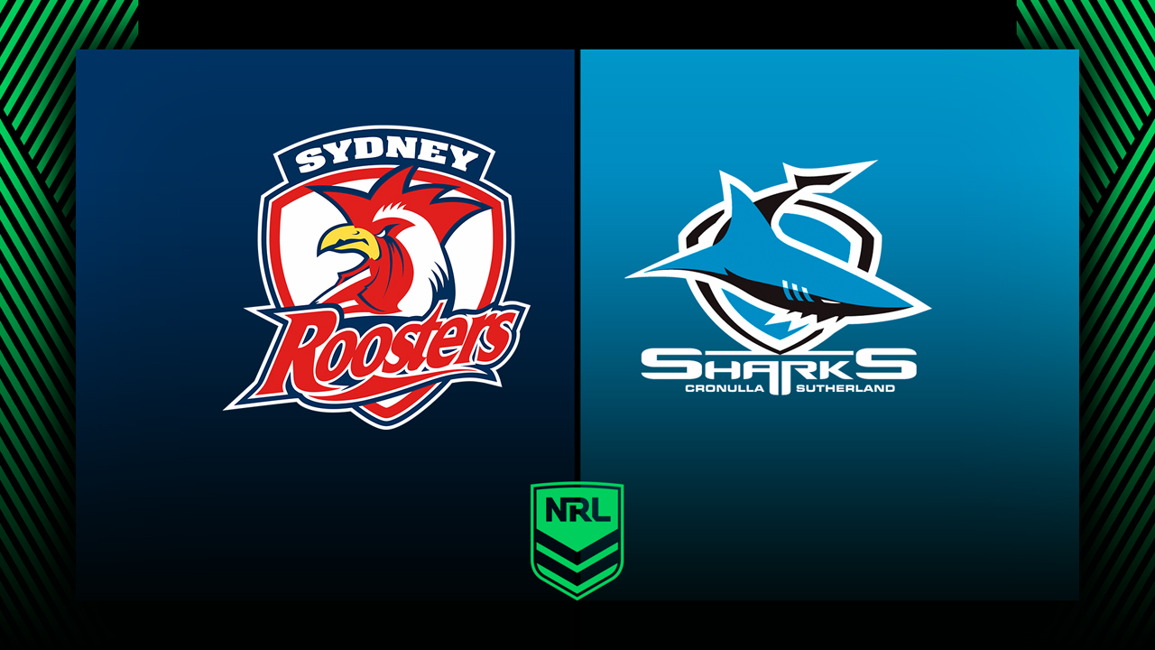 Sydney Roosters vs Cronulla Sharks poster
