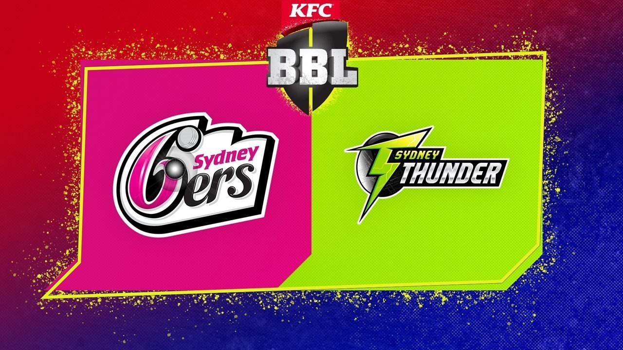Sydney Sixers vs Sydney Thunder poster
