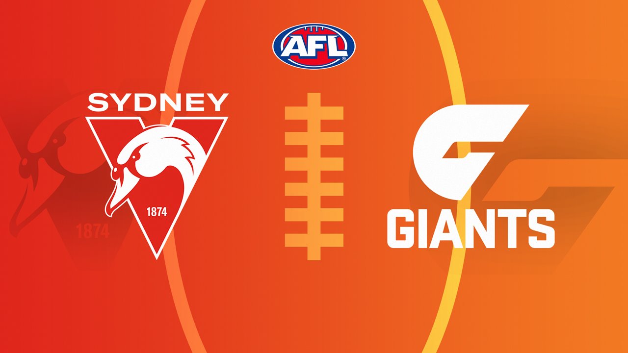 Sydney Swans vs Greater Western Sydney Giants poster