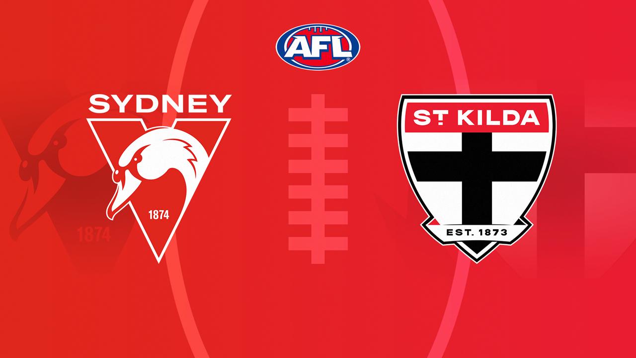 Sydney Swans vs St Kilda Football Club poster
