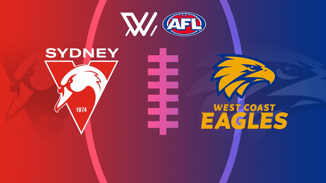 Sydney Swans Women vs West Coast Eagles Women poster