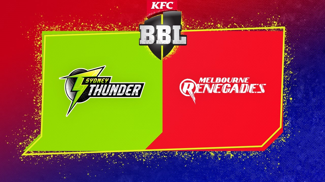 Sydney Thunder vs Melbourne Renegades poster