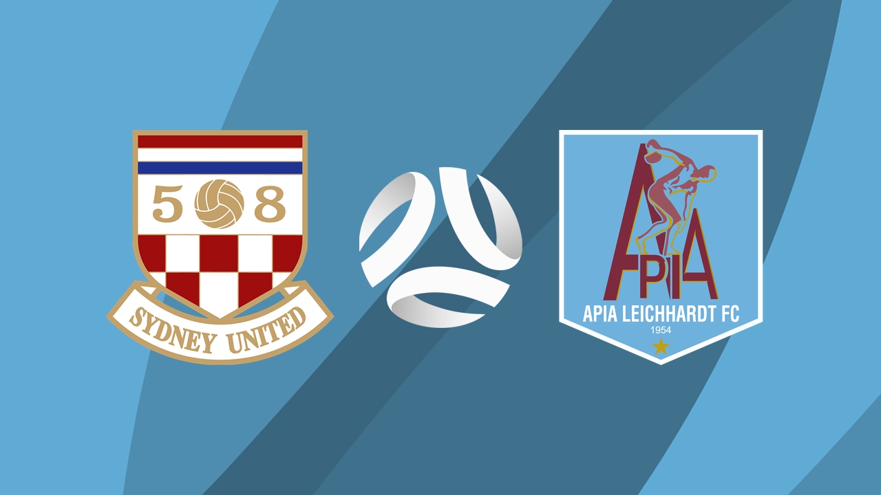 Sydney United 58 vs APIA Leichhardt poster