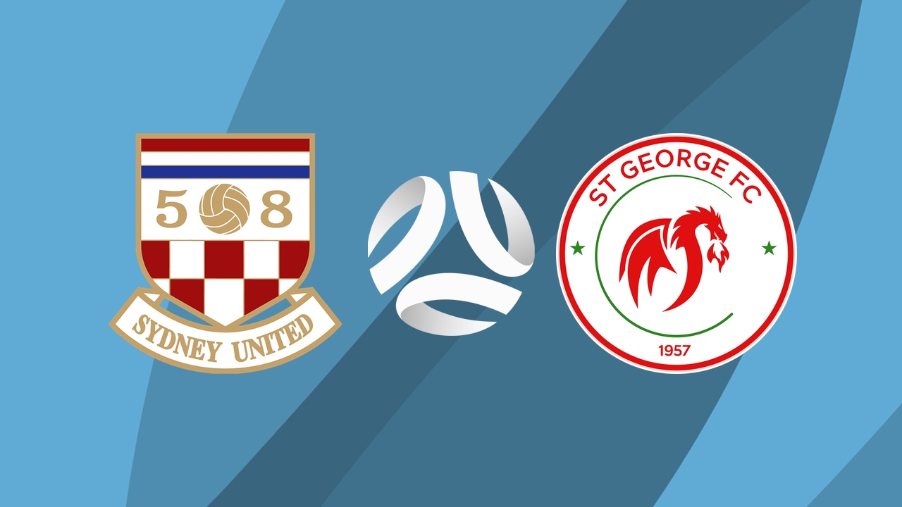 Sydney United 58 vs St George poster