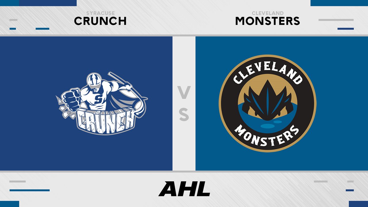 Syracuse Crunch vs Cleveland Monsters poster