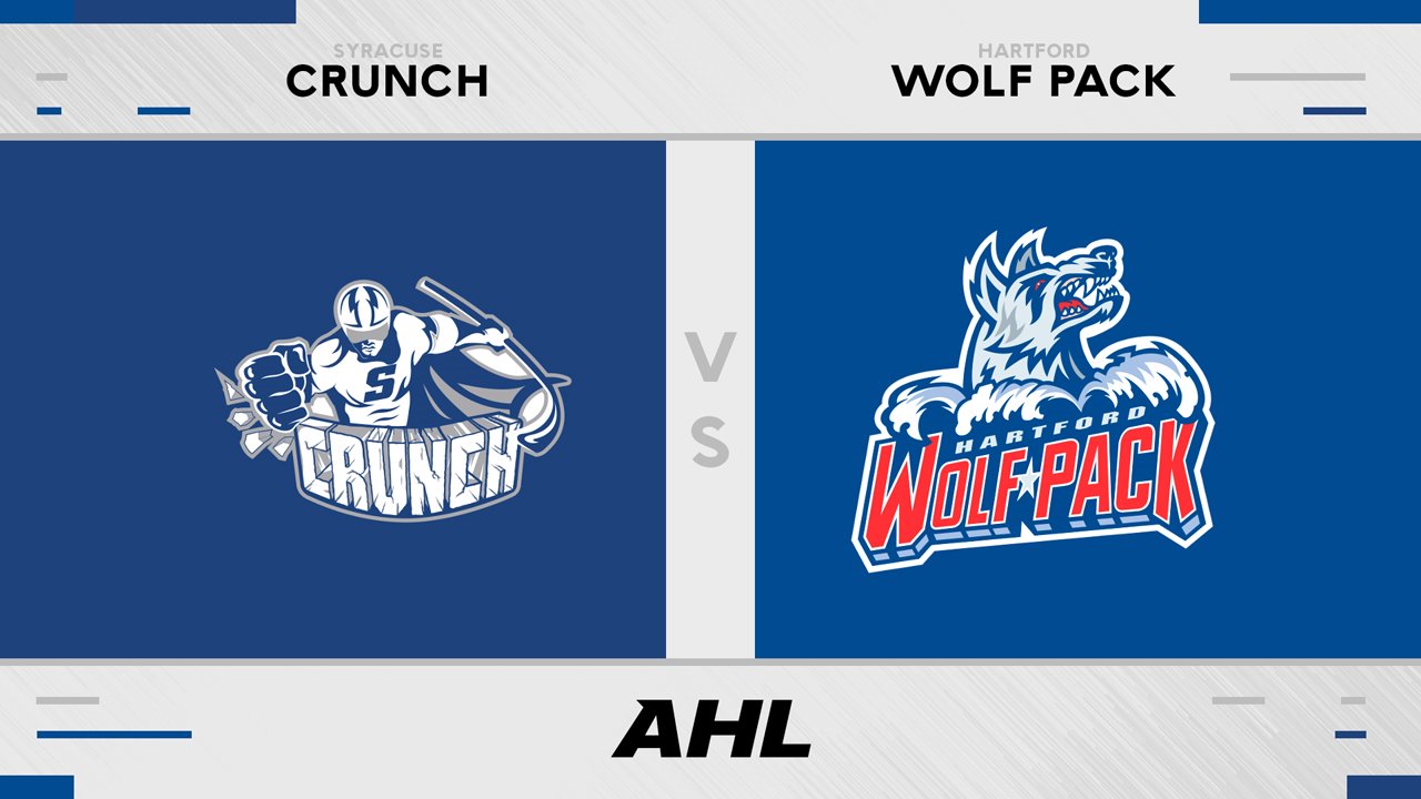 Syracuse Crunch vs Hartford Wolf Pack poster