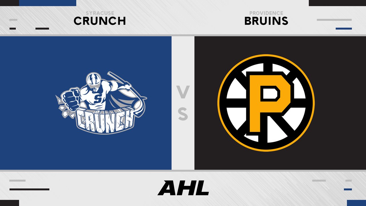 Syracuse Crunch vs Providence Bruins poster