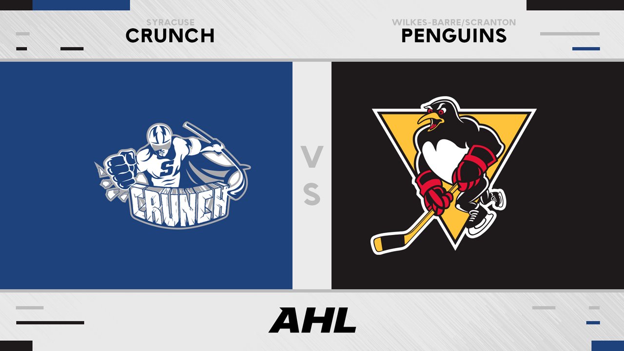 Syracuse Crunch vs Wilkes-Barre Scranton Penguins poster