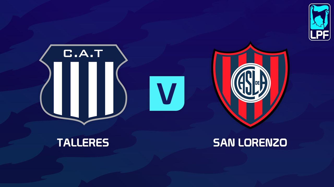 Talleres de Córdoba vs San Lorenzo poster