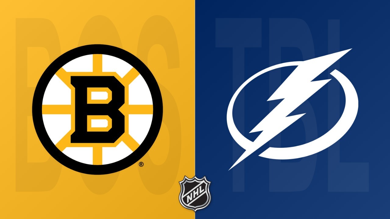 Tampa Bay Lightning vs Boston Bruins poster