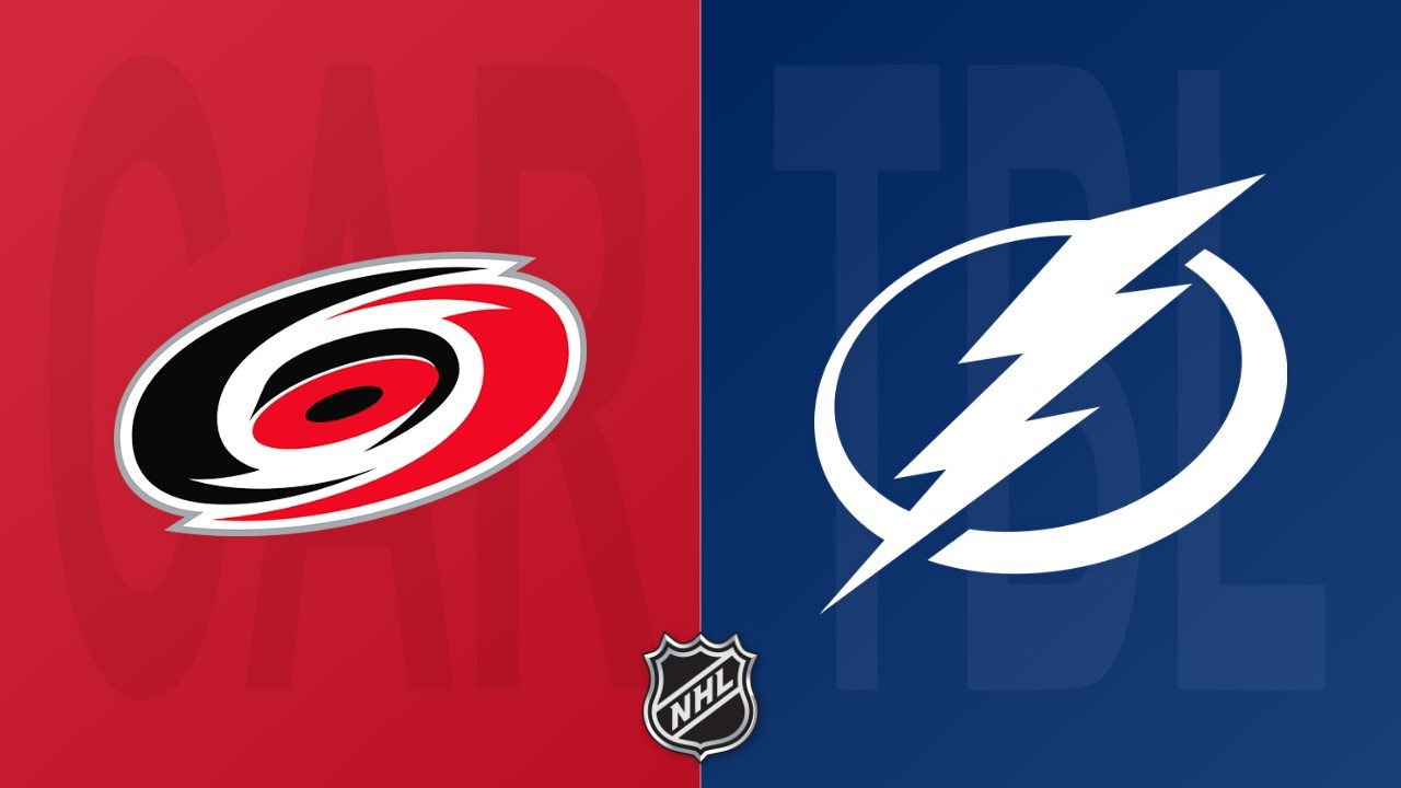 Tampa Bay Lightning vs Carolina Hurricanes poster