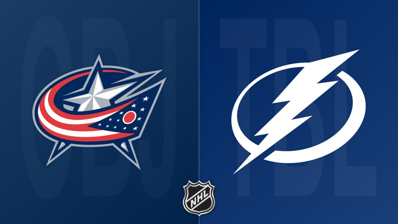 Tampa Bay Lightning vs Columbus Blue Jackets poster