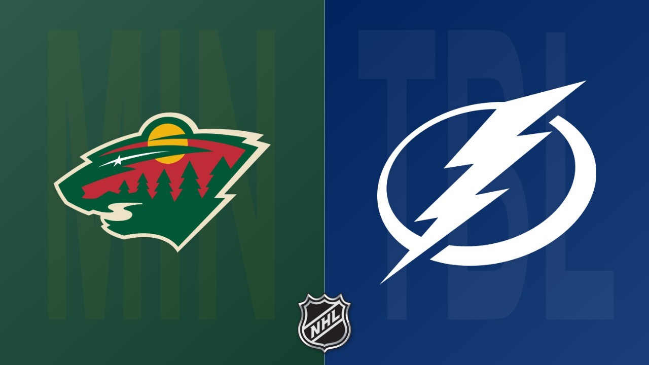 Tampa Bay Lightning vs Minnesota Wild poster