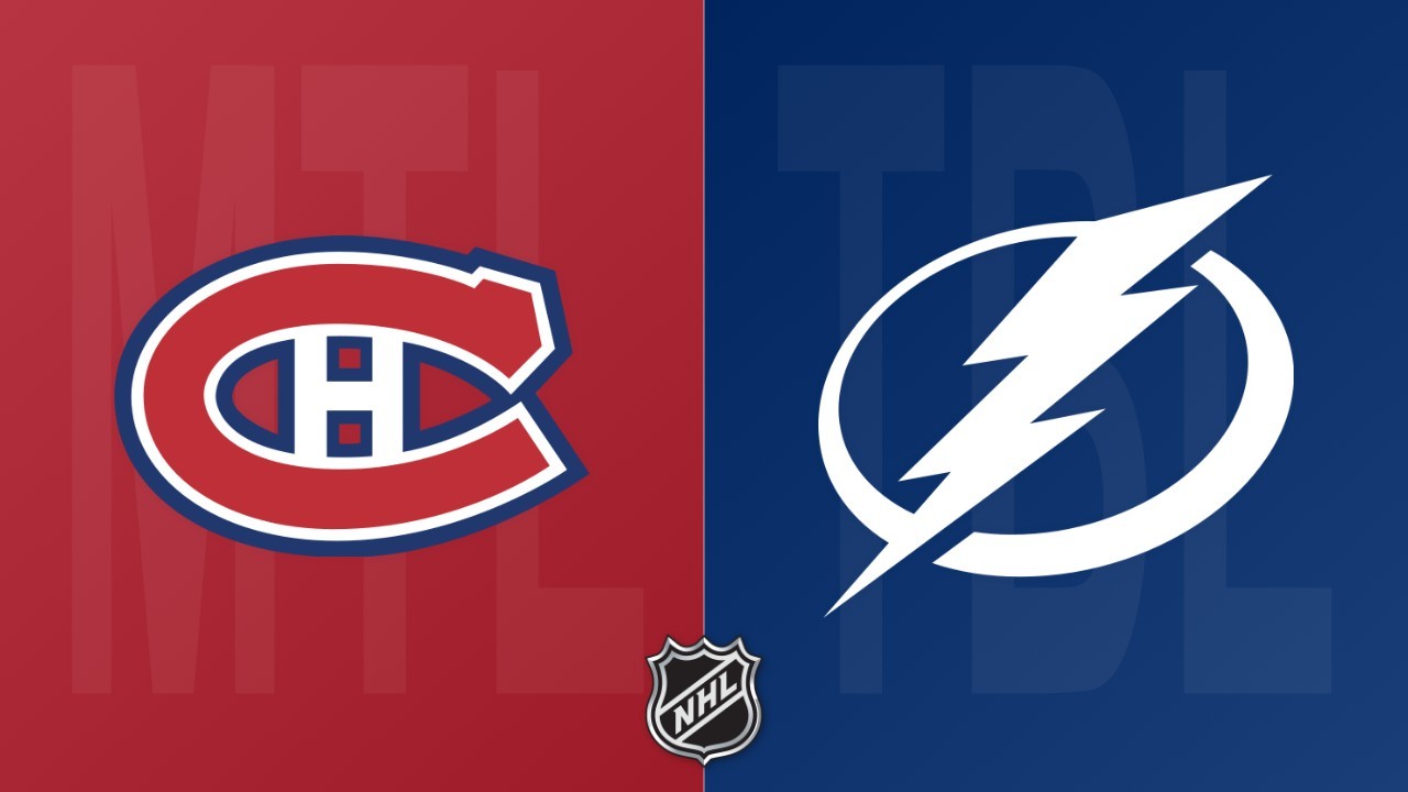 Tampa Bay Lightning vs Montreal Canadiens poster