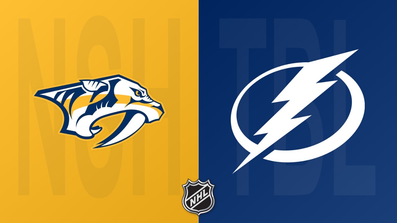Tampa Bay Lightning vs Nashville Predators poster