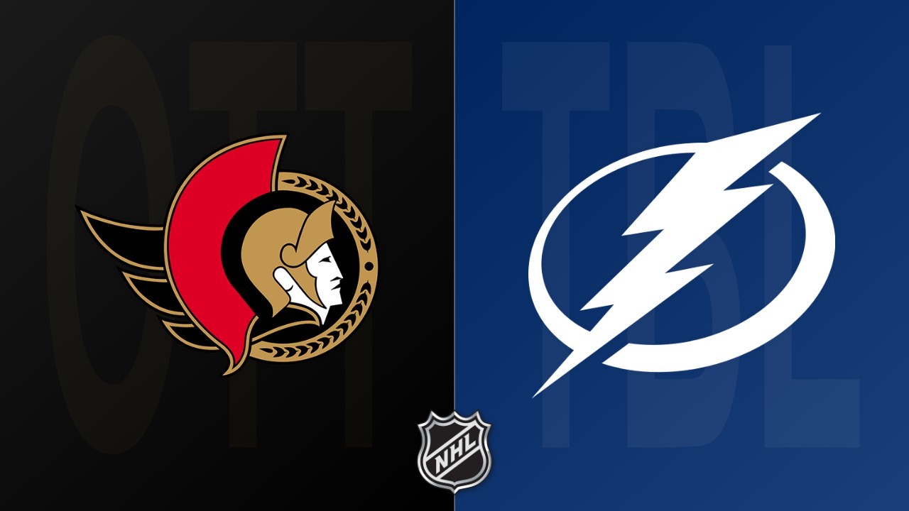 Tampa Bay Lightning vs Ottawa Senators poster