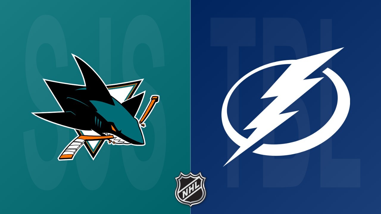 Tampa Bay Lightning vs San Jose Sharks poster