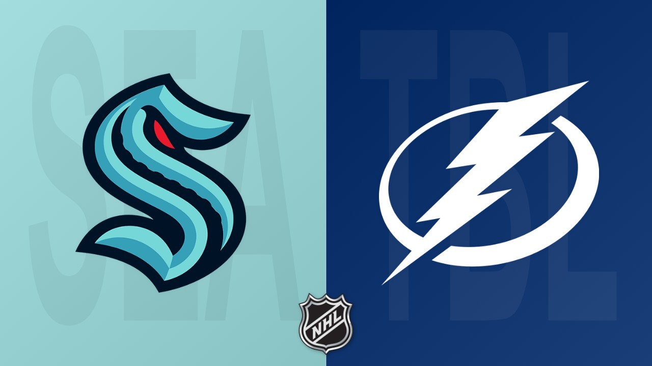 Tampa Bay Lightning vs Seattle Kraken poster