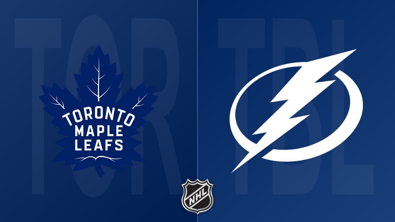 Tampa Bay Lightning vs Toronto Maple Leafs poster