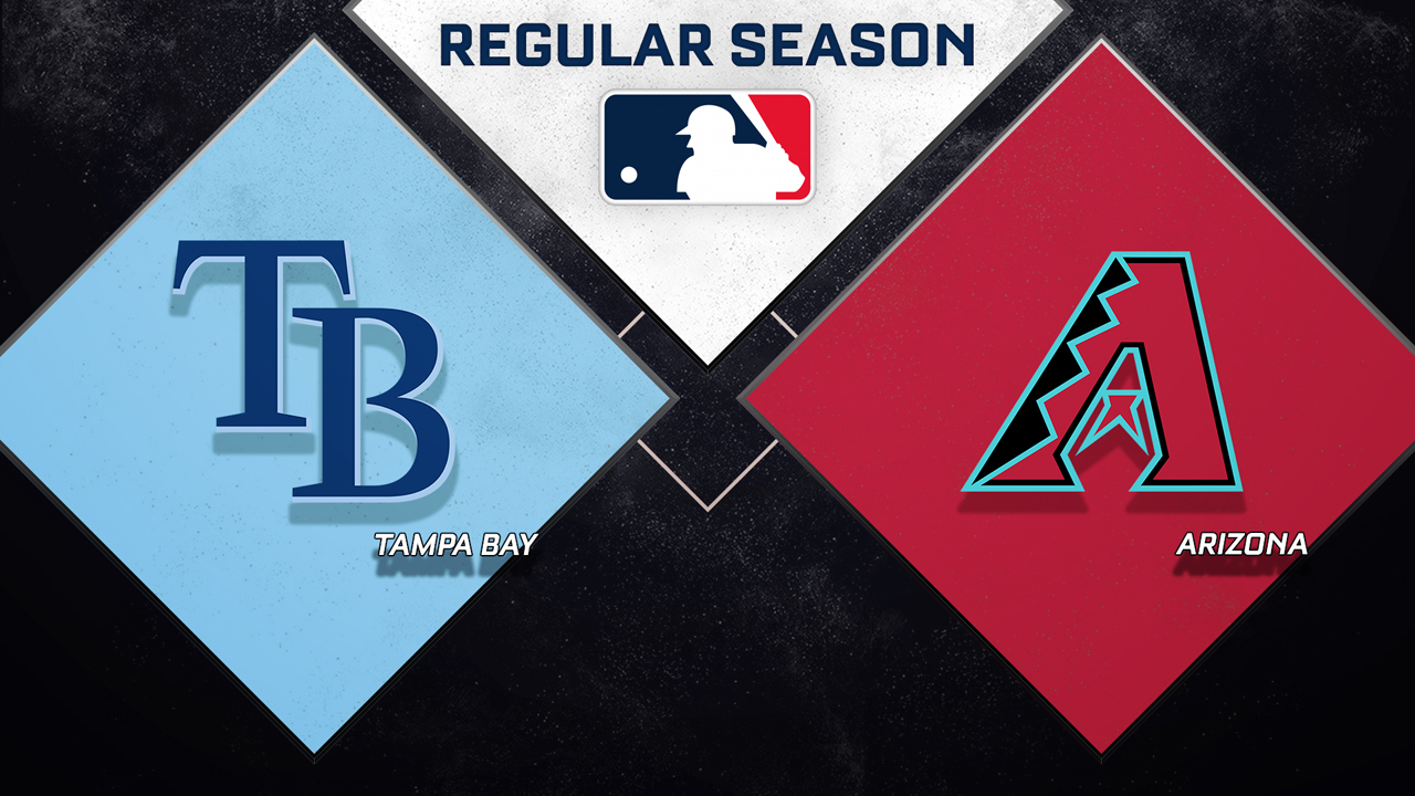Tampa Bay Rays vs Arizona Diamondbacks poster