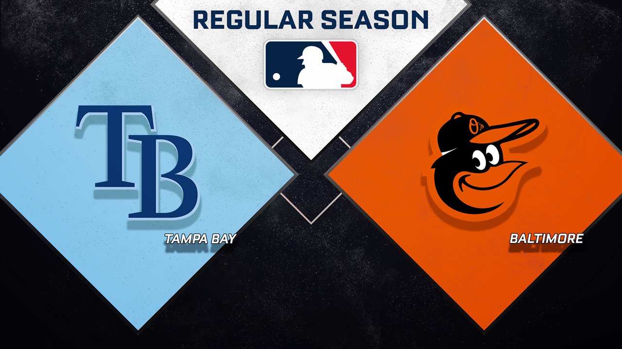 Tampa Bay Rays vs Baltimore Orioles poster