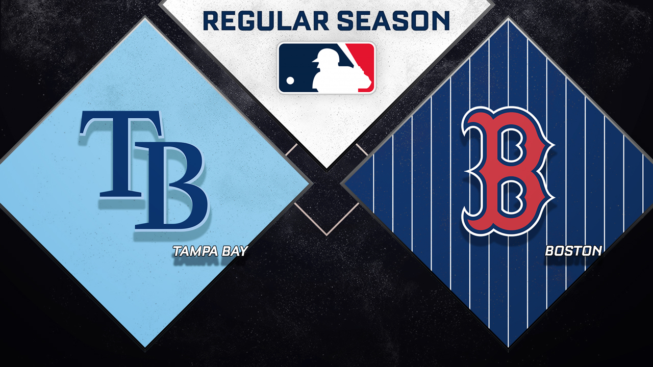 Tampa Bay Rays vs Boston Red Sox poster