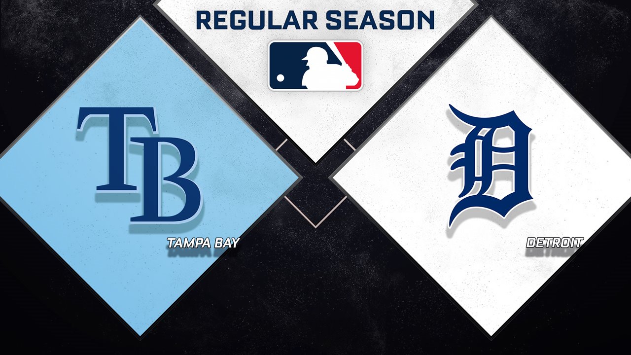 Tampa Bay Rays vs Detroit Tigers poster